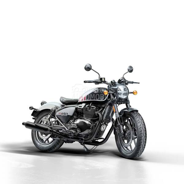 Royal Enfield Shotgun 650 Stencil White