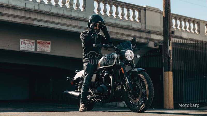 Royal Enfield Shotgun 650 Stencil White