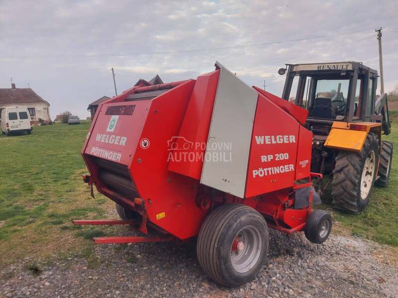 Krone 1250 Welger RP 200