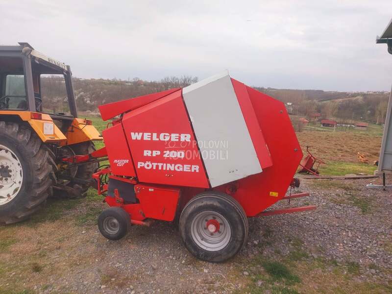Krone 1250 Welger RP 200