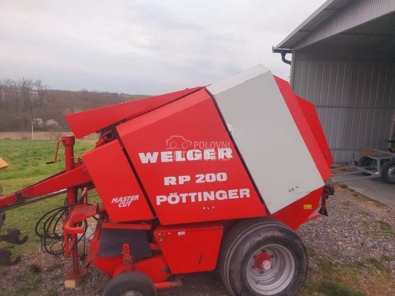 Krone 1250 Welger RP 200