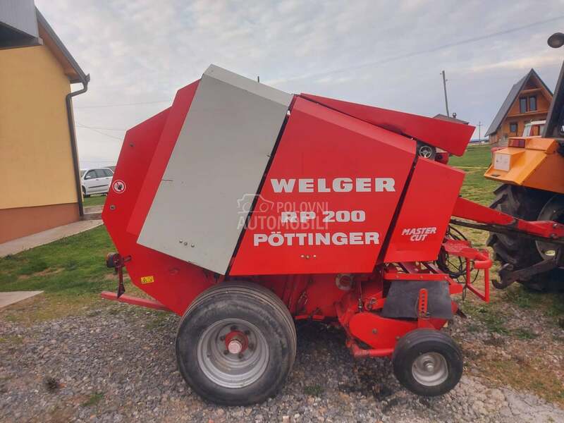 Krone 1250 Welger RP 200