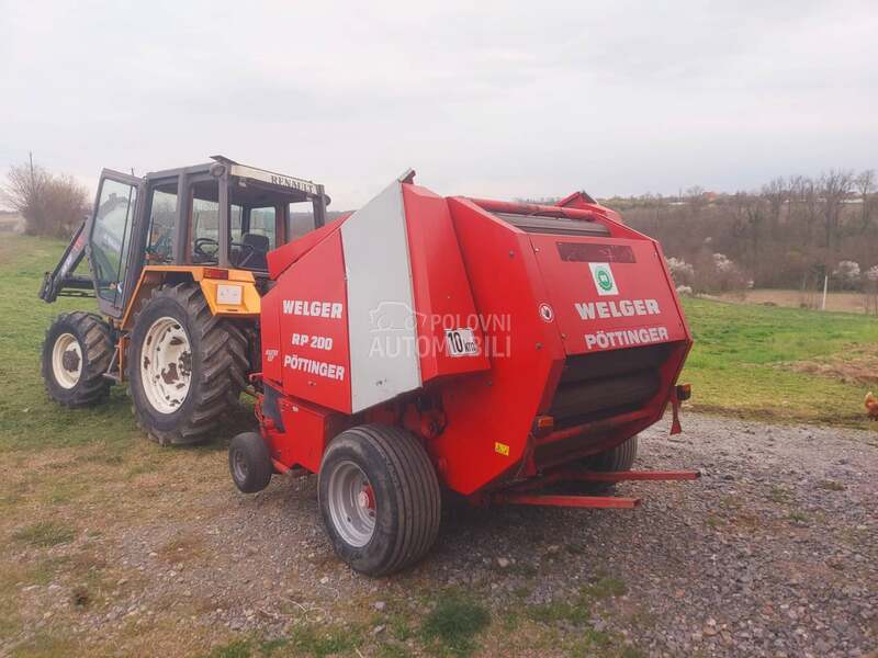 Krone 1250 Welger RP 200