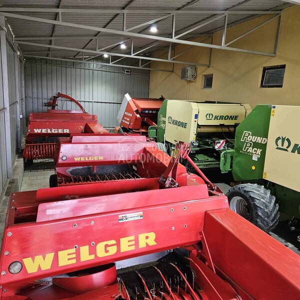 Krone 1250 Welger RP 200