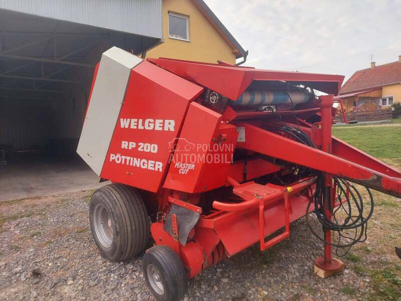 Krone 1250 Welger RP 200
