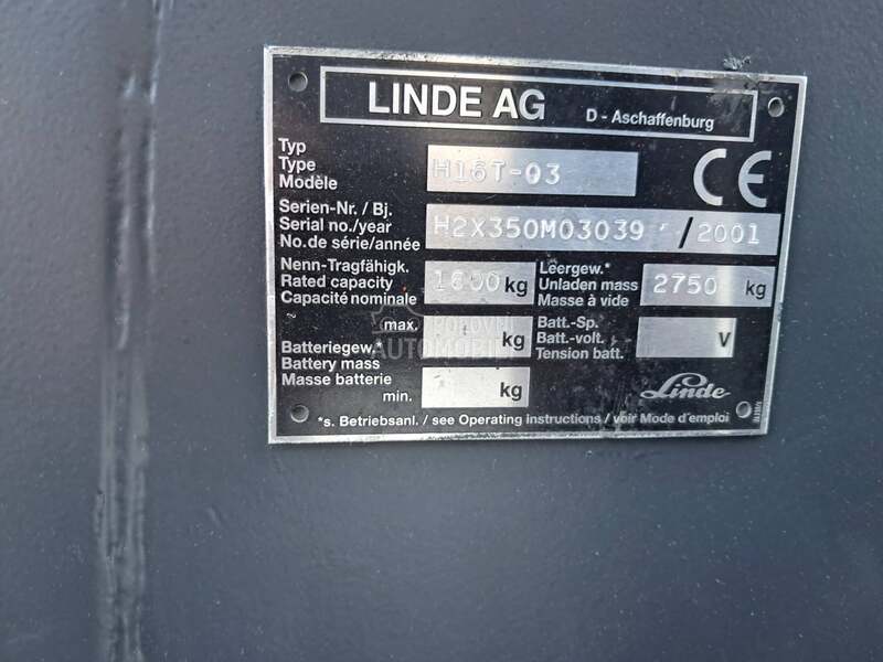 Linde H16t