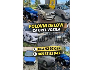Opel Zafira -  kompletan auto u delovima