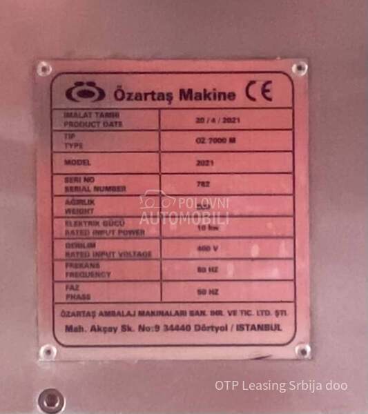 MAŠINA ZA PAKOVANJE