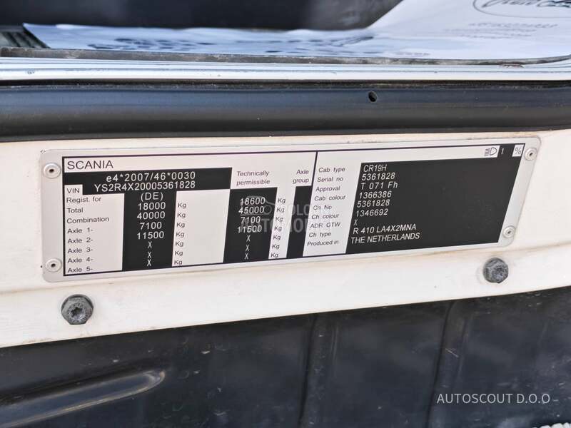 Scania R410 TNG