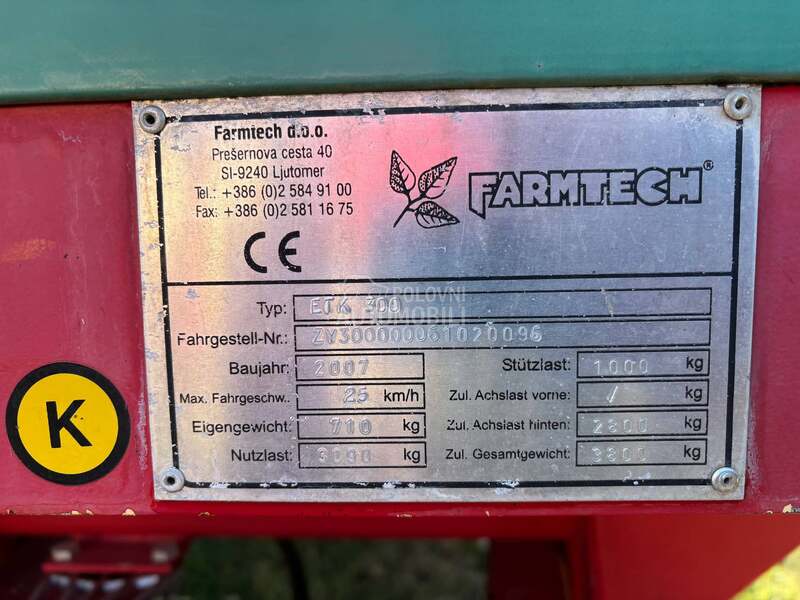 Farmtech etk 300