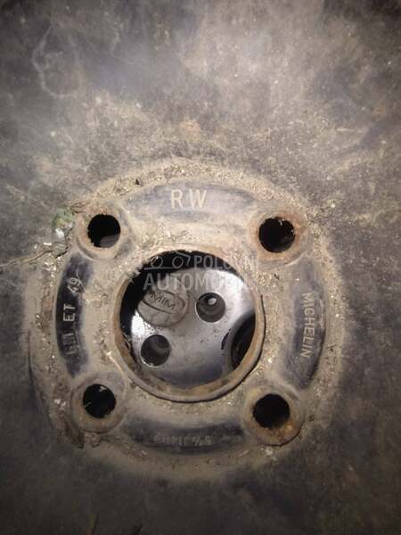 Čelične felne michelin 14" 4 x 100