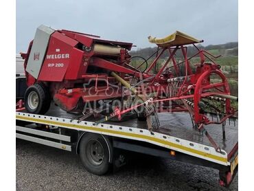 Welger rp 200 balerine rasturaci