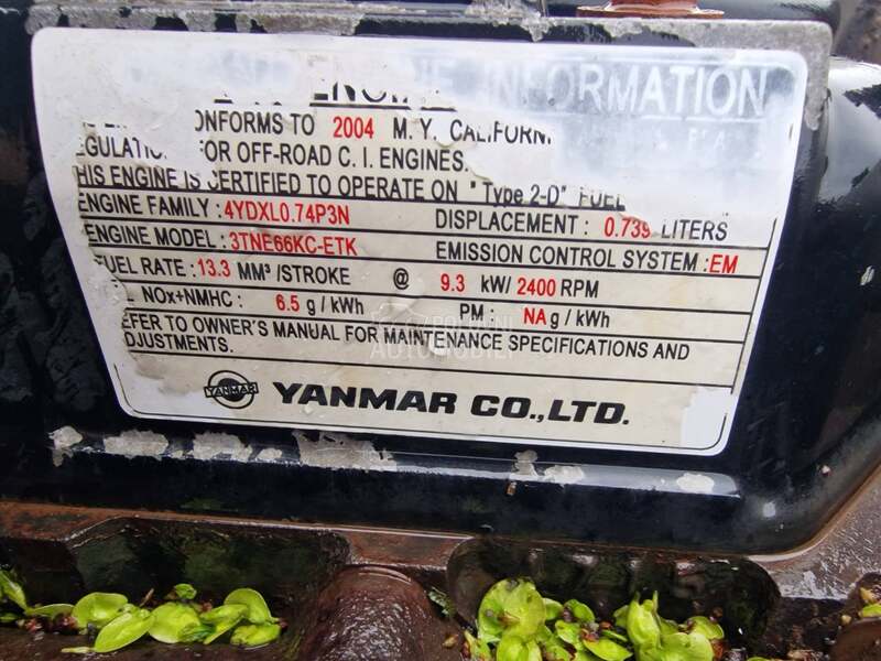 YANMAR MOTOR TK3-74A