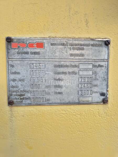 Radoje Dakić MG 145