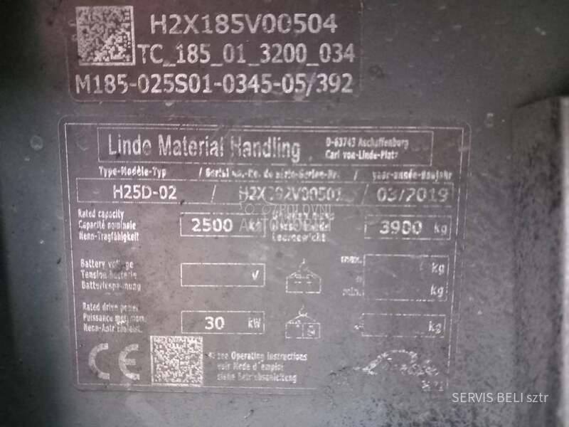 Linde H25D