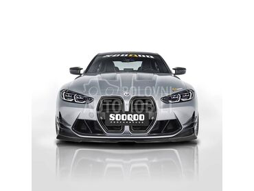 Prednji lip SOOQOO M3 M4 G80 za BMW M3, M4 od 2021. do 2024. god.