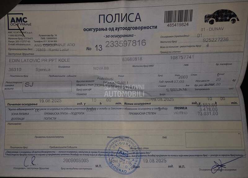 Iveco Daily 20 mesta