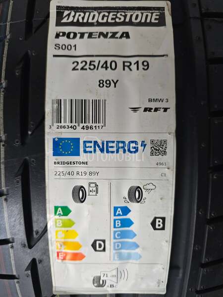 Bridgestone 225/40 R19 Letnja