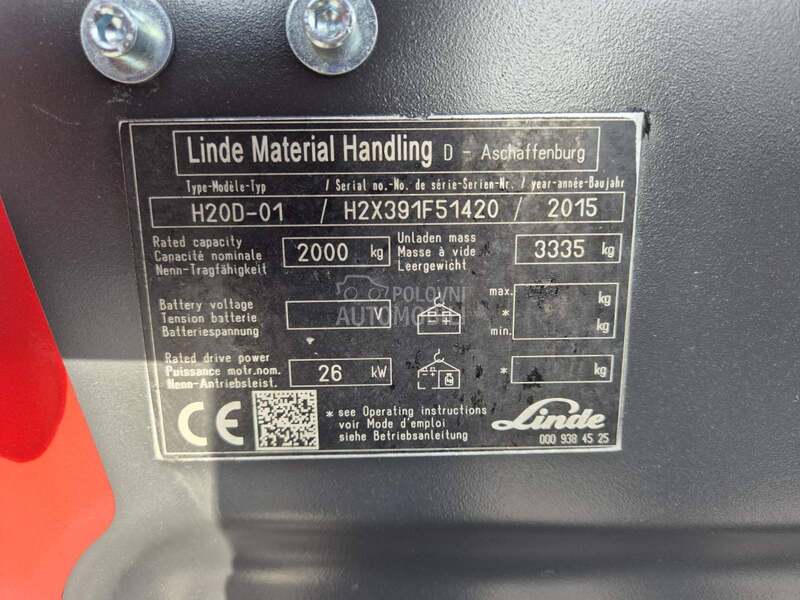 Linde H 20 Triplex