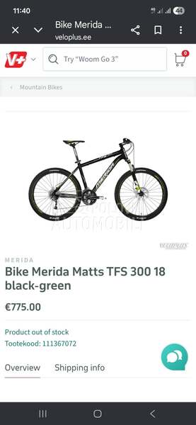 Merida Matts tfs team 300