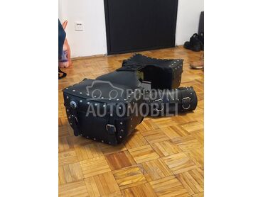 Kožne bisage za čoper