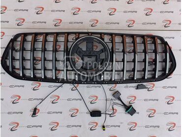Gril maska LED W167 GT black za Mercedes Benz GLE 350, GLE 250, GLE 300 ... od 2020. do 2024. god.