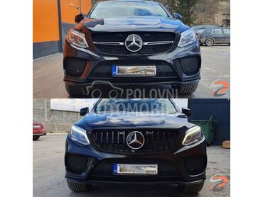 Gril maska C292 GT black za Mercedes Benz GLE 350, GLE 250, GLE 300 ... od 2015. do 2019. god.