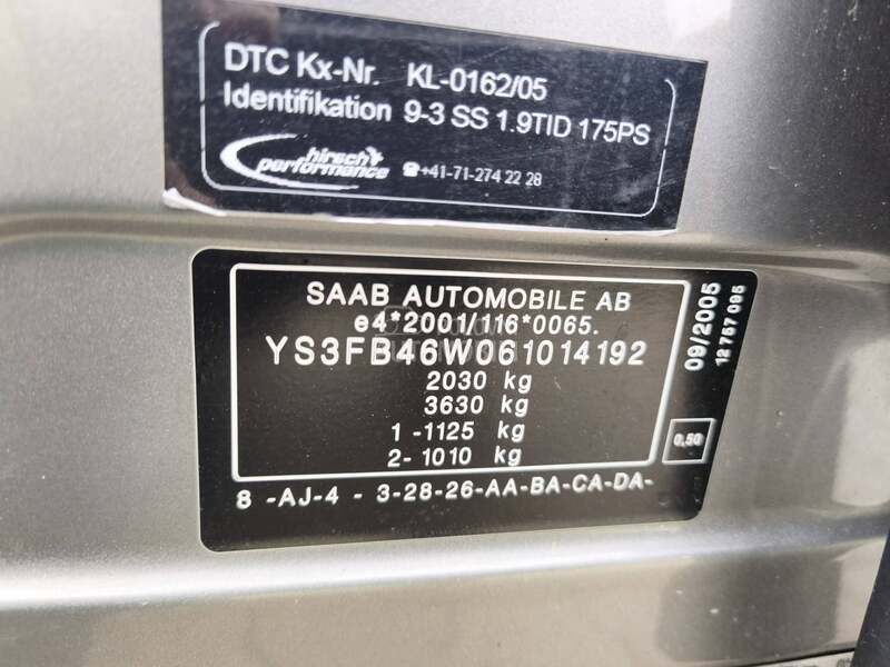 Saab 9-3 2.0 D Linear