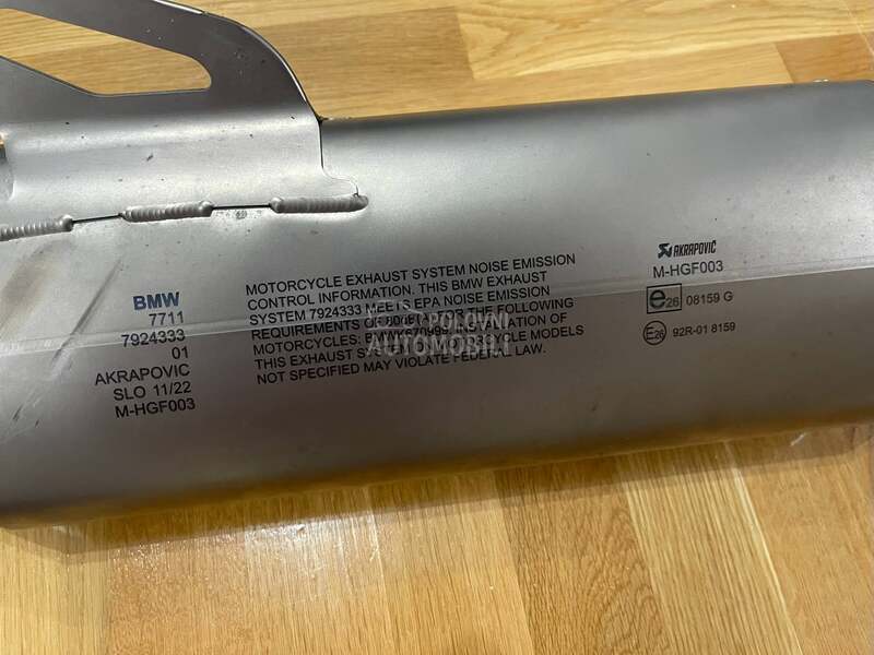 Akrapovic BMW S1000RR