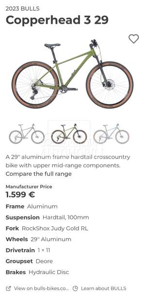 Bulls 29 XL 1x11 Deore