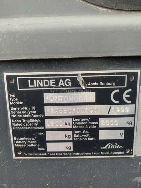 Linde H16 dizel