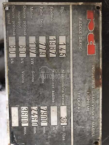 Radoje Dakić MG 145