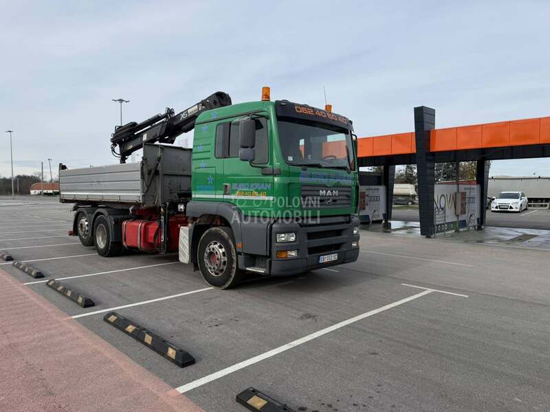 MAN TGA 26.410 KIPER KRAN