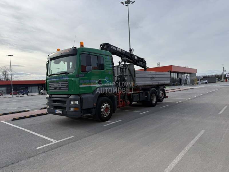 MAN TGA 26.410 KIPER KRAN