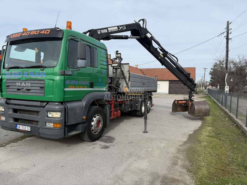 MAN TGA 26.410 KIPER KRAN