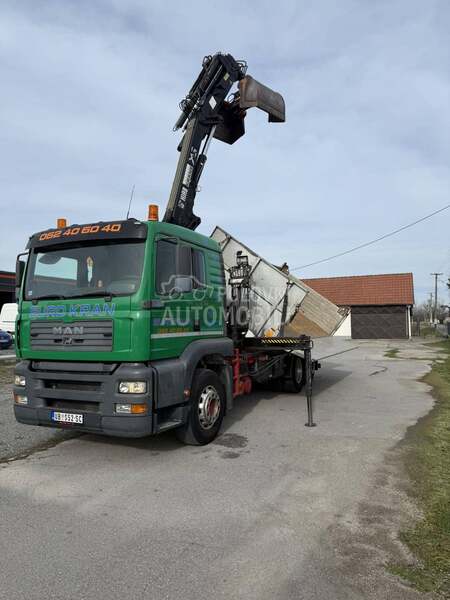 MAN TGA 26.410 KIPER KRAN