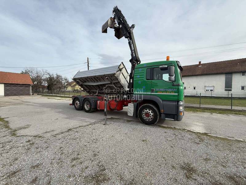 MAN TGA 26.410 KIPER KRAN
