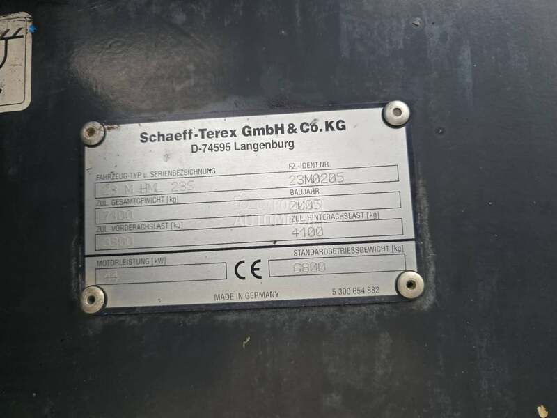 Terex HML23S swissmachine