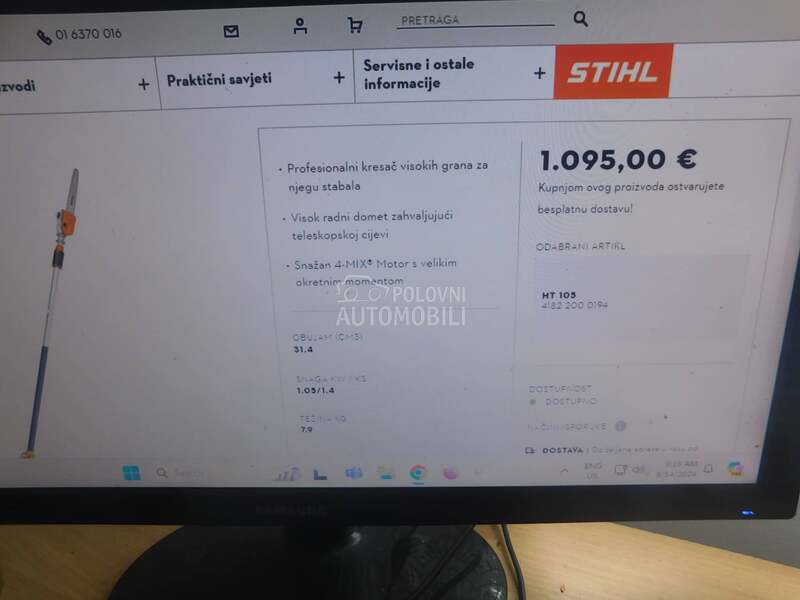 STIHL teleskop testera