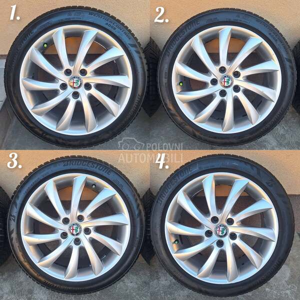 Aluminijumske felne TURBINE QV LINE 17