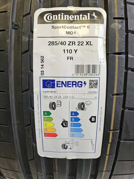 Continental 325/35 R22 Letnja