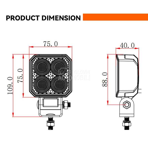 LED REFLEKTOR - 01.764