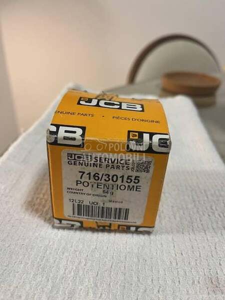 JCB kašike,potenciometar