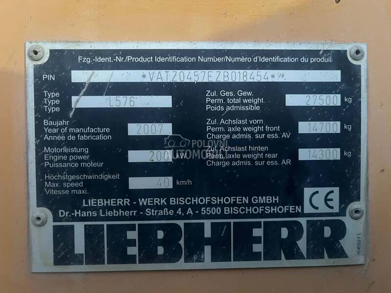 Liebherr L576 2plus2