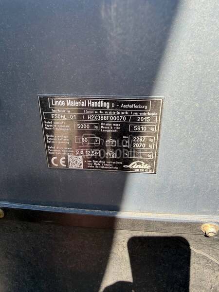 Linde E 50 Triplex