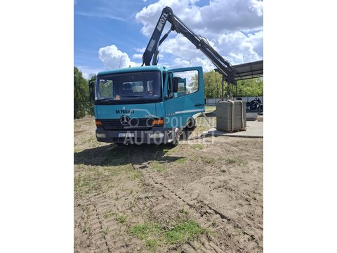 Mercedes Benz atego1318 kiper kran