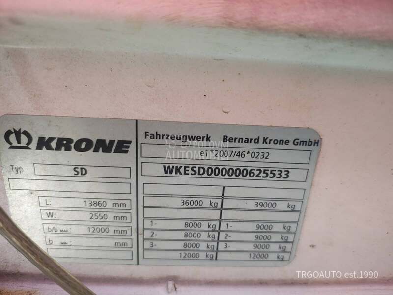 Krone Mega SDP 27