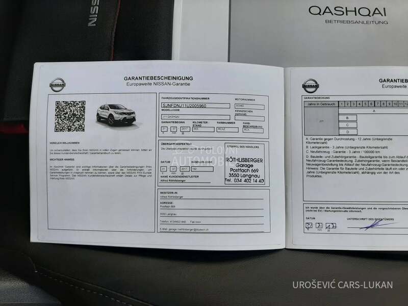 Nissan Qashqai 1.6dci Tekna 4x4 CH