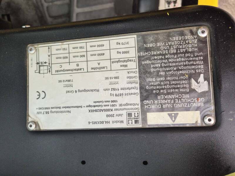 Hyster 4 tone Triplex