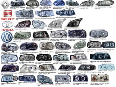 Farovi Angel Devil eyes za Audi 